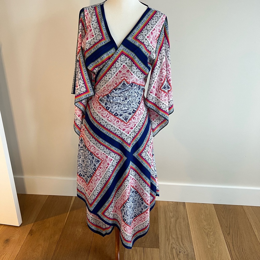 Beautiful wrap dress by Trina Turk